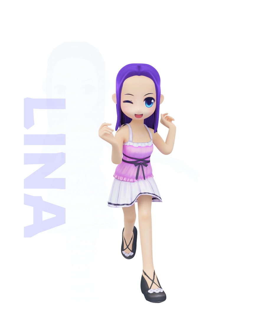 Lina จากเกม Talesrunner The Hall Of Fame